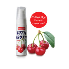 Buy best EDIBLE TUTTI-FRUTTI CHERRY GEL LUBRICANT Lubricants in Minsk with delivery